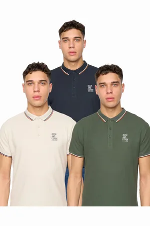 Duck and Cover Heren Melports Poloshirt (Doos van 3) (Veelkleurig)
