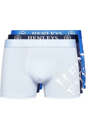 Henleys Heren Tringles Boxershorts (Set van 3) (Veelkleurig)