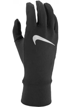 Nike Heren Fleece Hardloophandschoenen (Zwart/Zilver Marl)