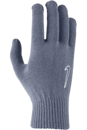 Nike Unisex gebreide winterhandschoenen voor volwassenen (Leisteen)
