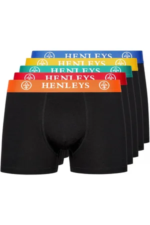 Henleys Heren Primas Boxershorts (Set van 5)