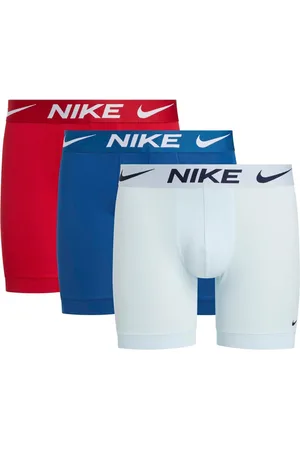 Nike Heren Essential Micro Dri-FIT Boxershorts (Set van 3) ( /blauw/rood)