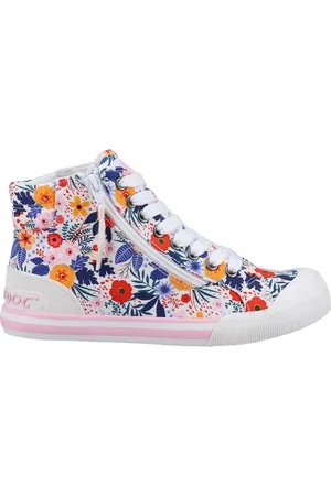 Rocket Dog Dames/Dames Jazzin Malden Floral High Tops (Veelkleurig)