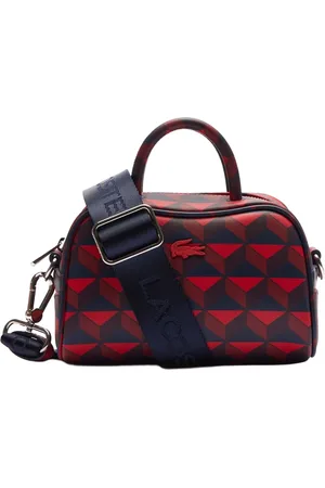 Lacoste Dames/Dames Lora Mini Koe Leren Crossbody Tas