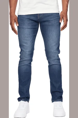 Duck and Cover Heren Overburg Tapered Jeans (Donkere wasbeurt)