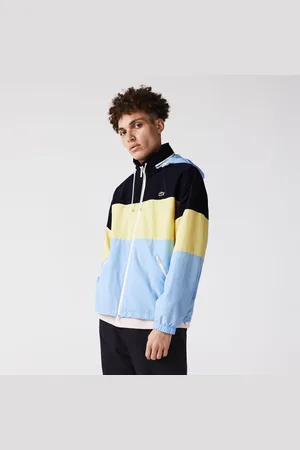 Lacoste Waterafstotende jas met verborgen capuchon in Multi kleur voor heren