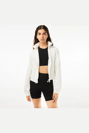 Lacoste Dames Korte Rits-jas in