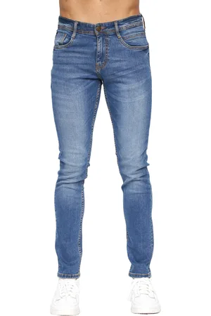 Duck and Cover Heren Maylead Slim Jeans (Stone Wash)