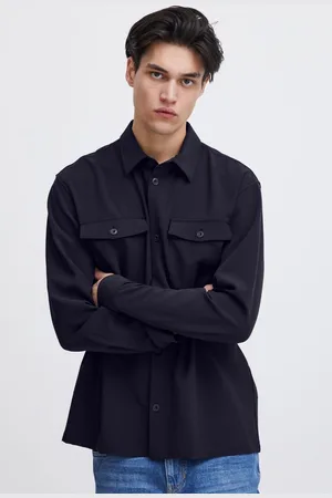 TeeShoppen Chris Overshirt - Donker Marine