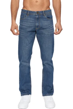 Duck and Cover Heren Hydras Straight Leg Jeans (Tussentijdse wasbeurt)