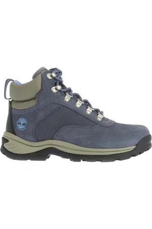 Timberland Heren Witte Ledge Mid Waterdichte Wandelschoenen (Donkerblauw)