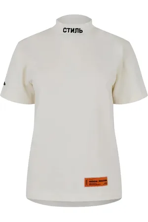 Heron Preston Dames/Dames CTNMB Schildpad Hals T-shirt ( , Zwart)