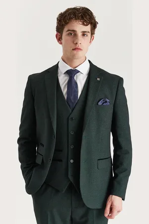 PAUL ANDREW Heren Pak Blazer Prince of Wales Formele Blazer