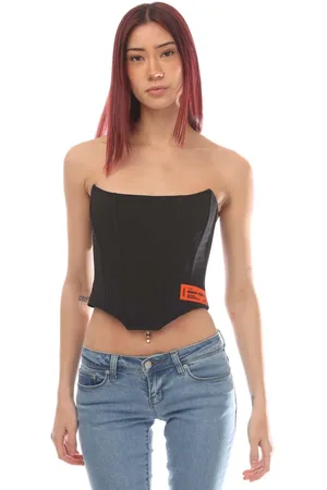 Heron Preston Dames/Dames Corset Top met rits
