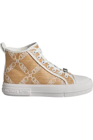 Michael Kors Evy High Top Stroh-Sneakers 43S4EYFE5Y für Damen
