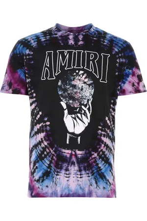 AMIRI Crystal Ball SS-logo tie-dye T-shirt