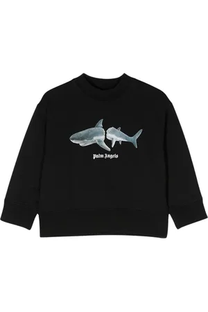 Palm Angels Kids Shark-logo sweatshirt