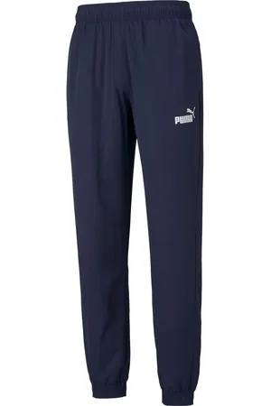PUMA Heren Geweven Joggingbroek (Marine)
