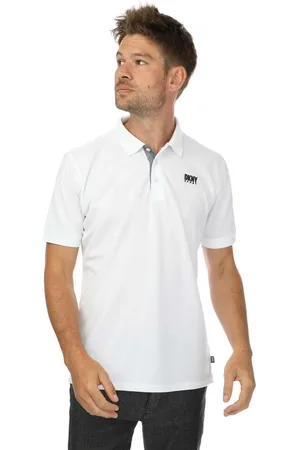 DKNY Unisex Volwassen Tonaal Logo Poloshirt ( , Zwart)