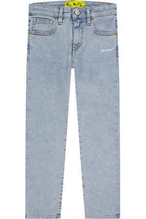 OFF-WHITE Off White Rubber Arrow Denim Jeans voor kinderen (Lichtblauw)