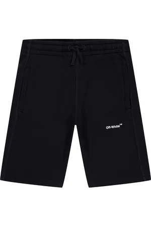 OFF-WHITE Off White Kinderen/Kinderen Helvetica Sweat Shorts ( /Wit)