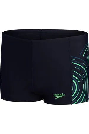 Speedo Plastisol Zwemshort Jongens (Marine / Groen)