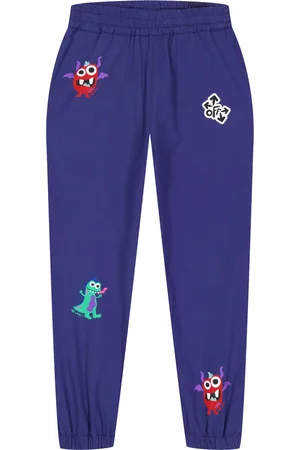 OFF-WHITE Off White Kinder/Kids Monster Joggingbroek (Marine)