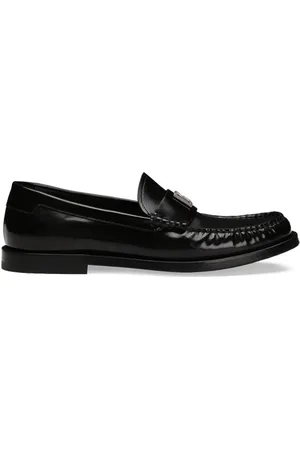 Dolce & Gabbana Leren Logo Loafers