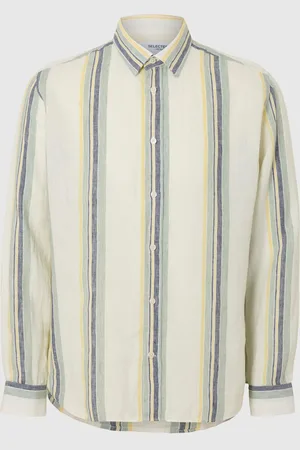 SELECTED Lange Mouwen Linnen Blouse
