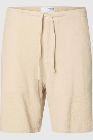 SELECTED Gestreept Katoen Shorts