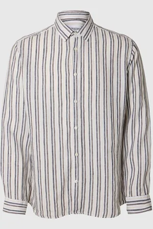 SELECTED Lange Mouwen Linnen Blouse
