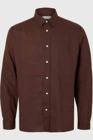 SELECTED Lange Mouwen Linnen Blouse