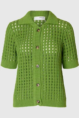 SELECTED Gehaakte Stijl Gebreid Vest