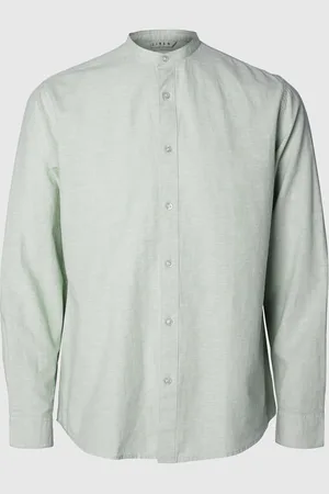 SELECTED Longsleeve Linnenmix Overhemd