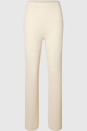 SELECTED Gebreide High-waist Broek