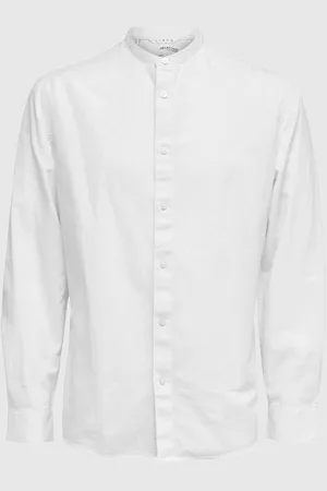 SELECTED Longsleeve Linnenmix Overhemd