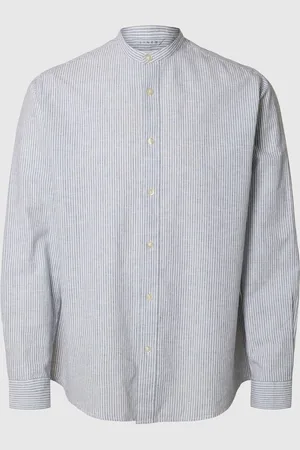 SELECTED Longsleeve Linnenmix Overhemd