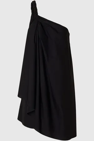 SELECTED Gevlochten One-shoulder Jurk