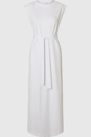 SELECTED Mouwloos Maxi Jurk