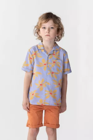 Sissy-Boy Jongens Overhemden - Overhemd met bloemen