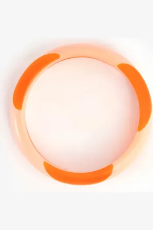 Sissy-Boy Oranje Resin Armband