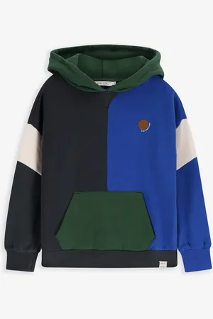 Sissy-Boy Oversized Colourblock Hoodie Met Artwork