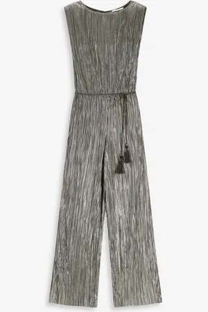 Sissy-Boy Lichtgroene Plissé Jumpsuit