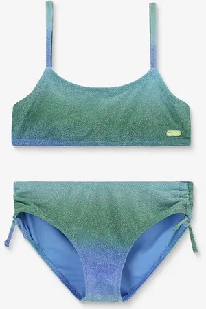 Shiwi Lichtgroene Bikini Met Glitter