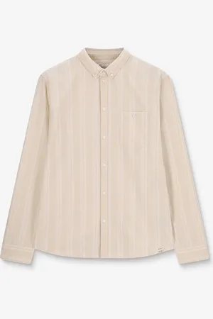 Sissy-Boy Beige Gestreept Overhemd