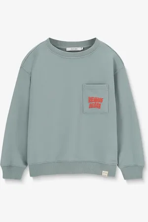 Sissy-Boy Lichtblauwe Sweater Met Artwork