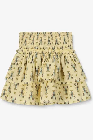 Sissy-Boy Lichtgele Rok Met Print