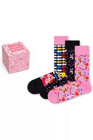Happy Socks Sokken - Pink Panther giftbox 3-pack