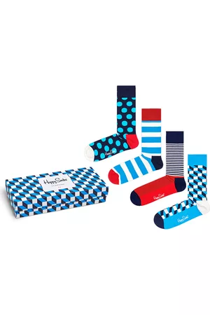 Happy Socks Sokken - Filled optic giftbox 4-pack