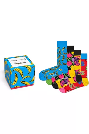 Happy Socks Sokken - Andy Warhol giftbox 4-pack